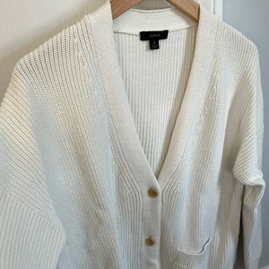 JCREW V-NECK CARDIGAN SWEATER SIZE SMALL